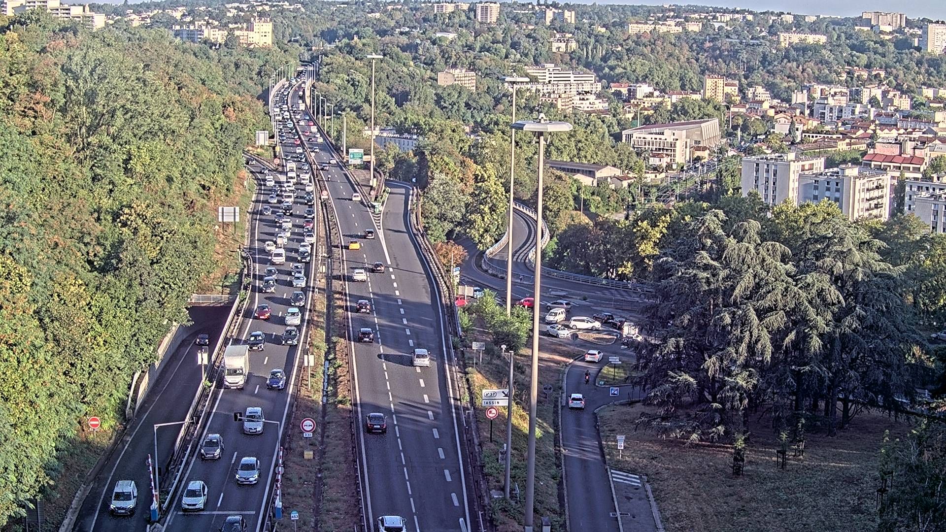 Lyon › Nord-ouest: Autoroute du Soleil