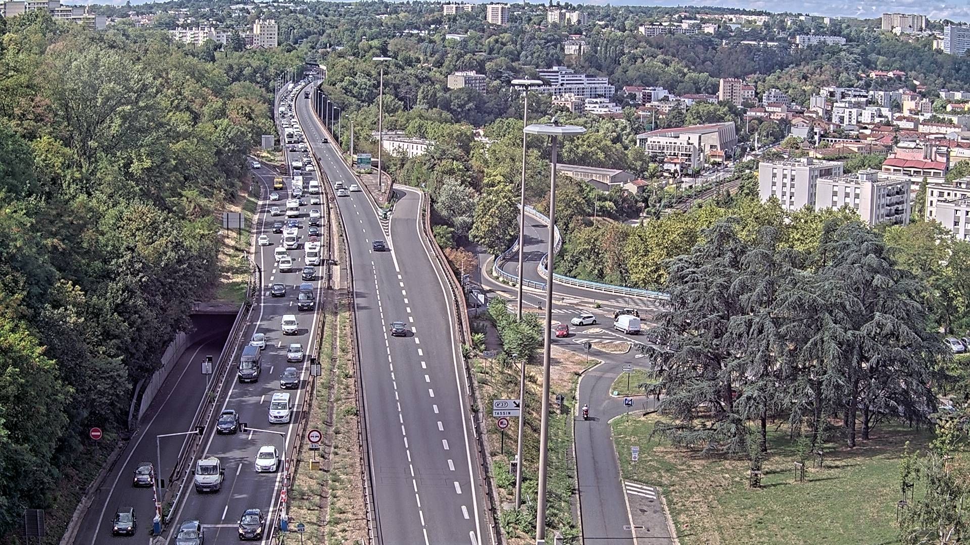 Lyon › Nord-ouest: Autoroute du Soleil