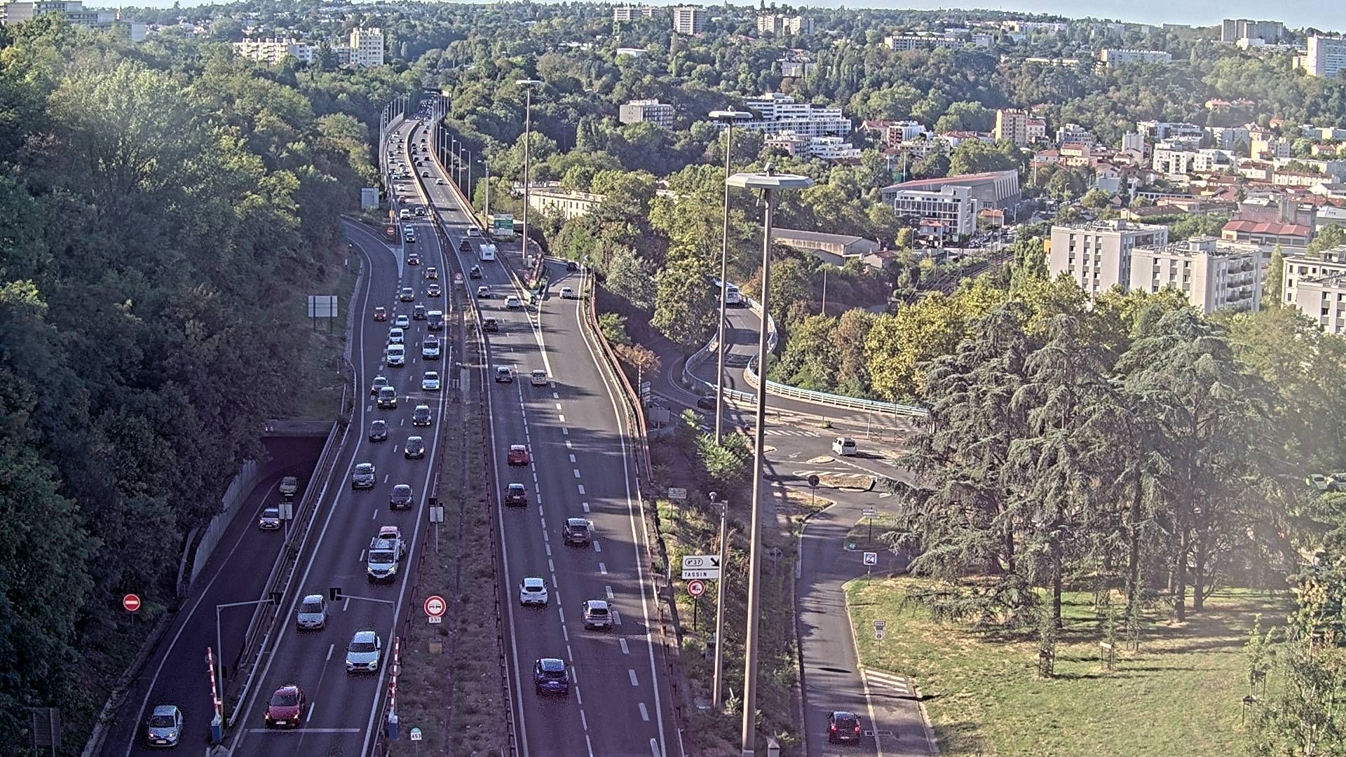 Lyon › Nord-ouest: Autoroute du Soleil
