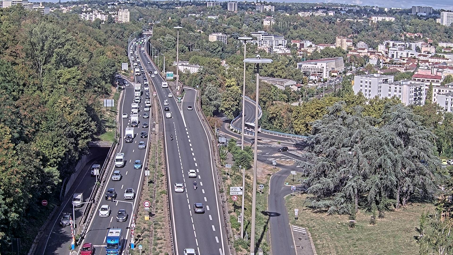 Lyon › Nord-ouest: Autoroute du Soleil