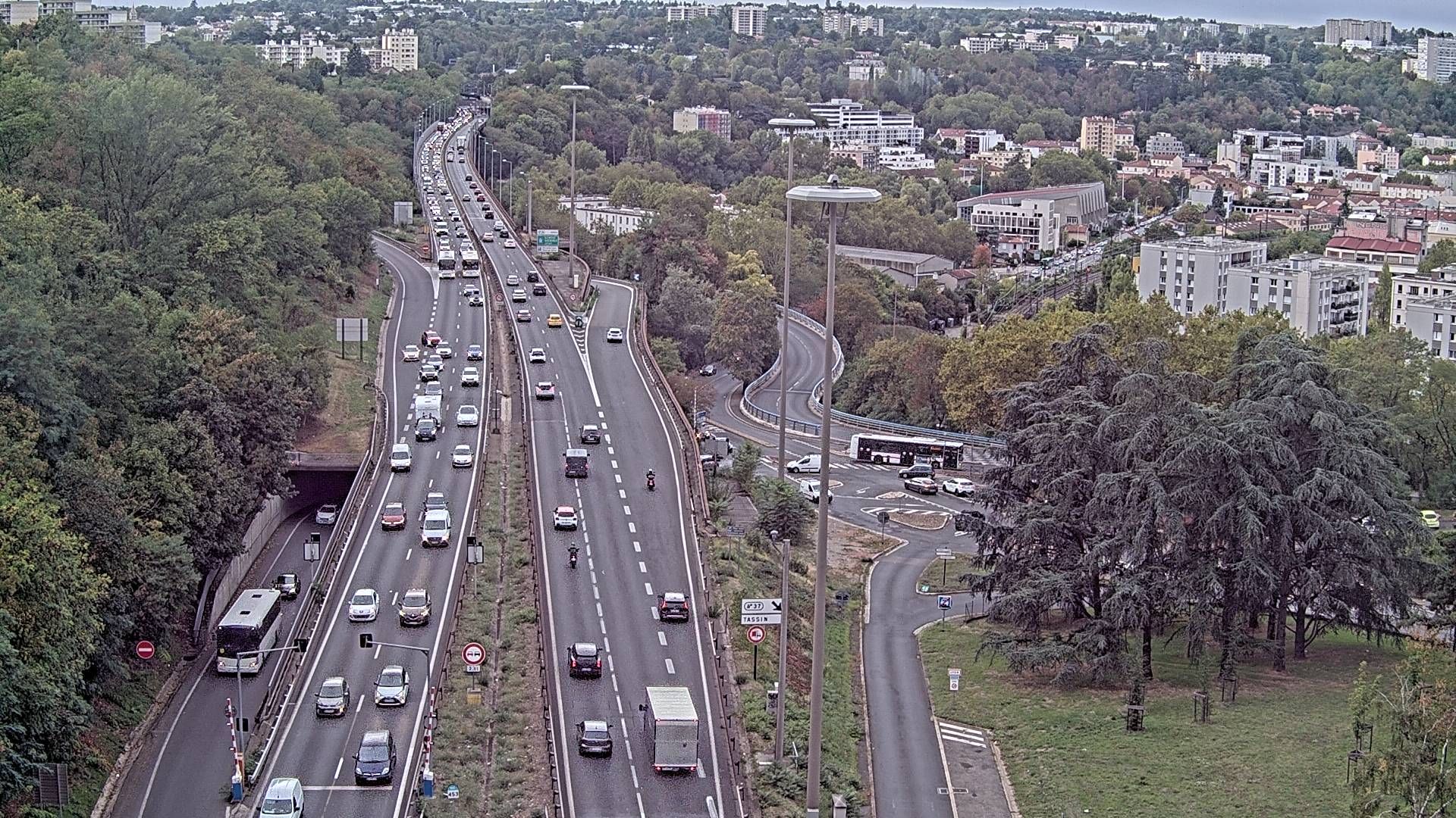 Lyon › Nord-ouest: Autoroute du Soleil