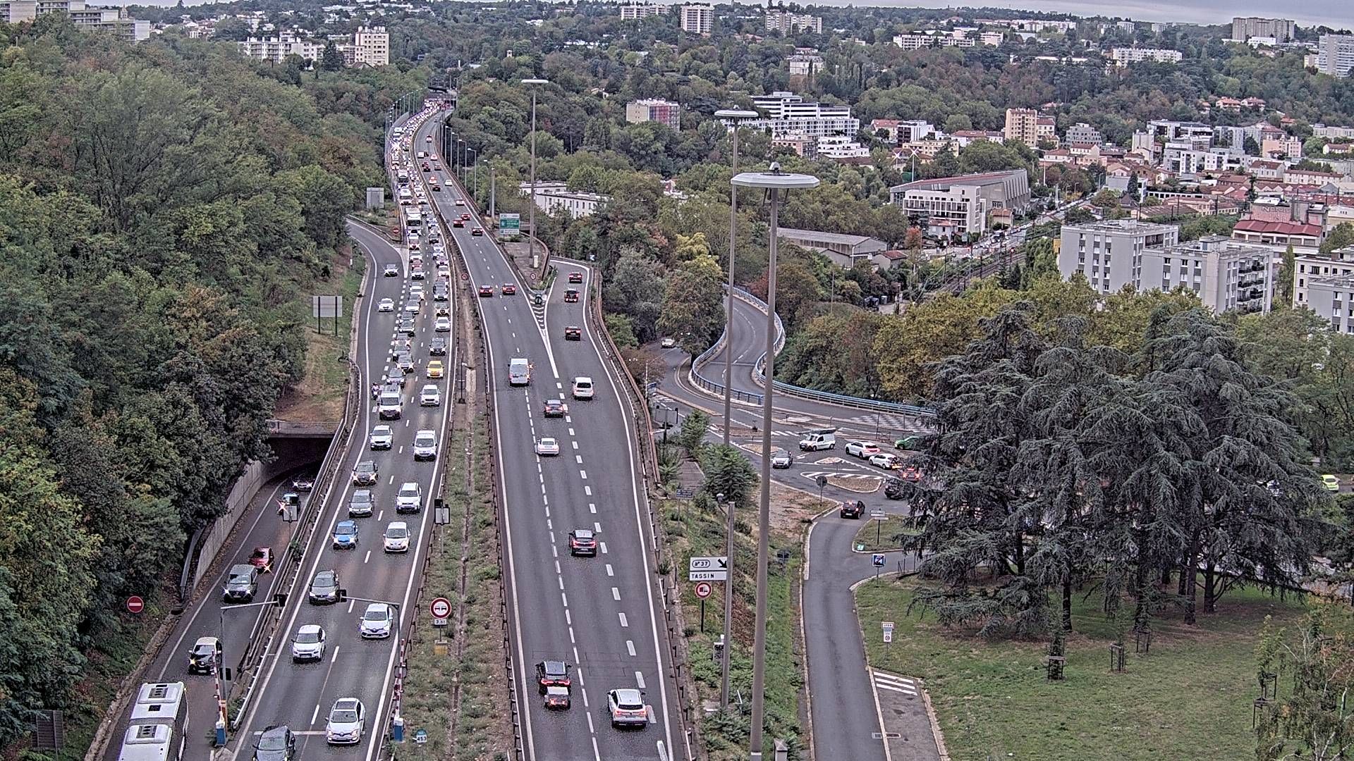 Lyon › Nord-ouest: Autoroute du Soleil