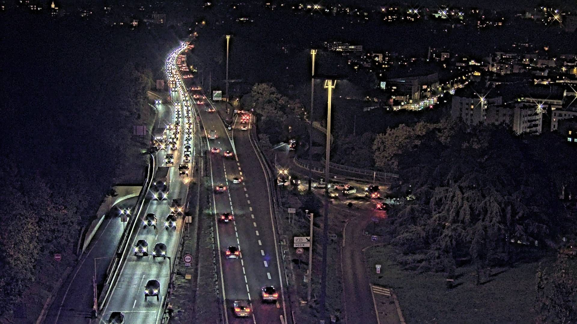 Lyon › Nord-ouest: Autoroute du Soleil