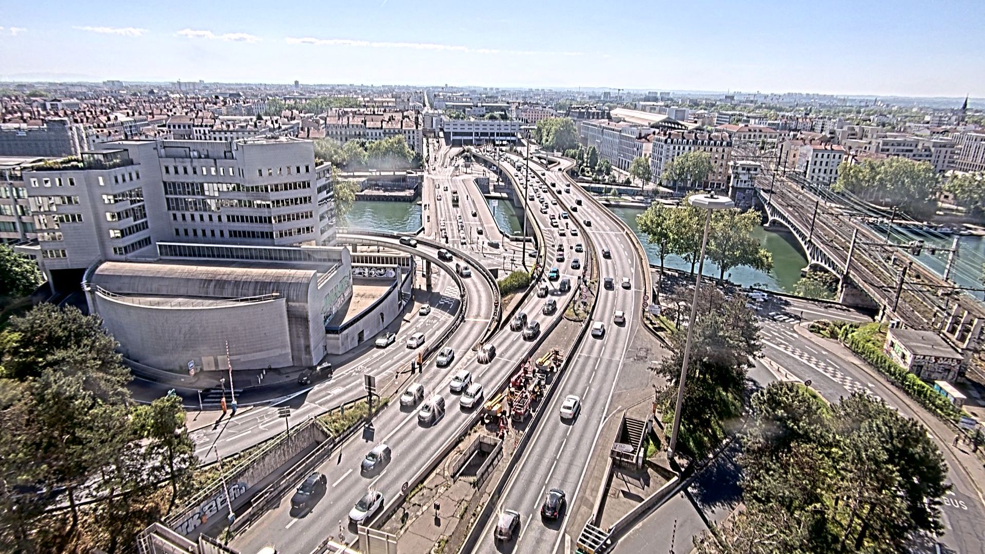 Lyon › Sud-est: Pont Kitchener-Marchand - Autoroute du Soleil