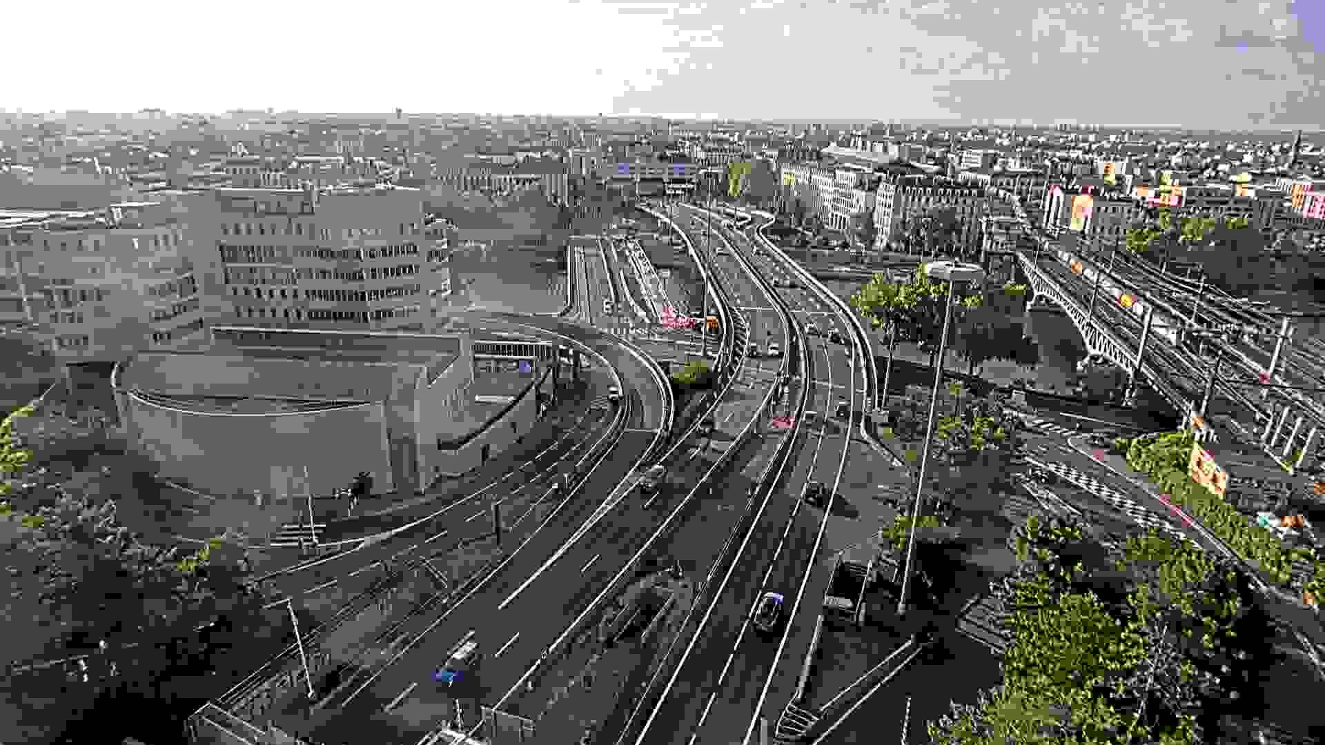 Lyon › Sud-est: Pont Kitchener-Marchand - Autoroute du Soleil