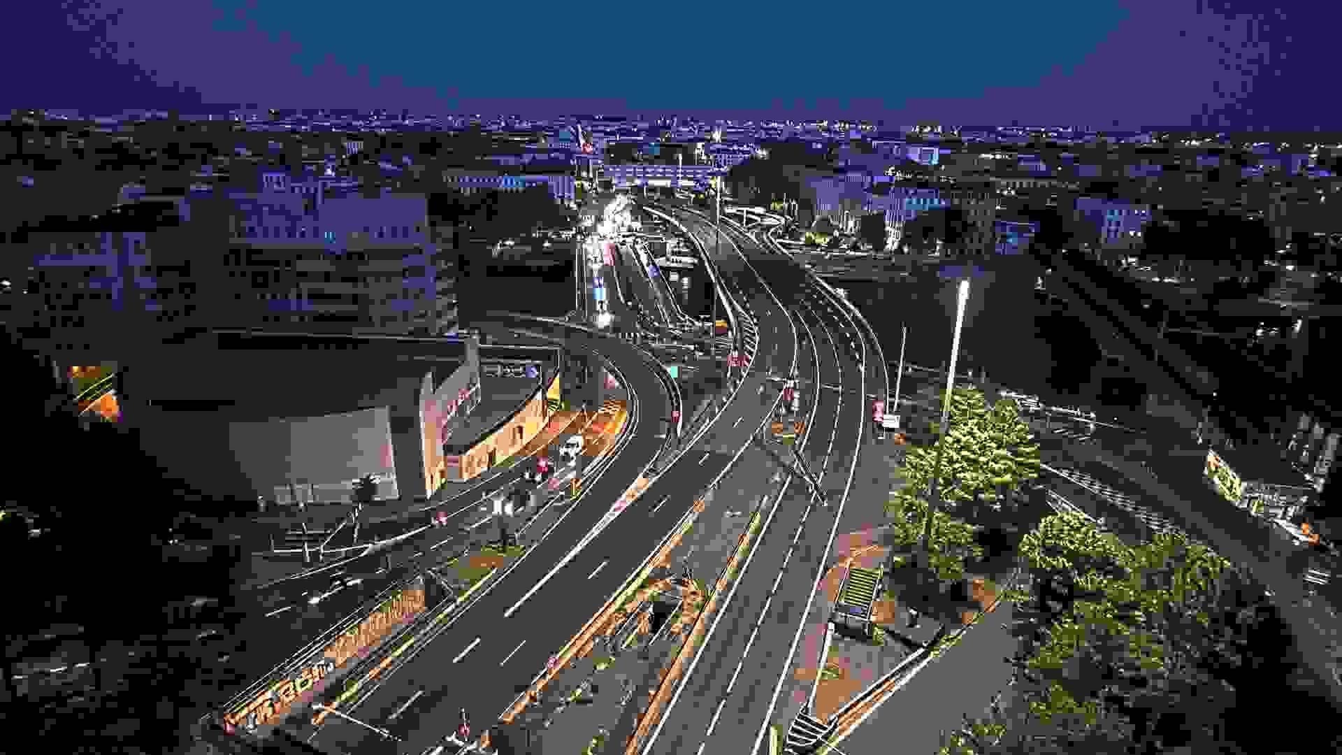 Lyon › Sud-est: Pont Kitchener-Marchand - Autoroute du Soleil
