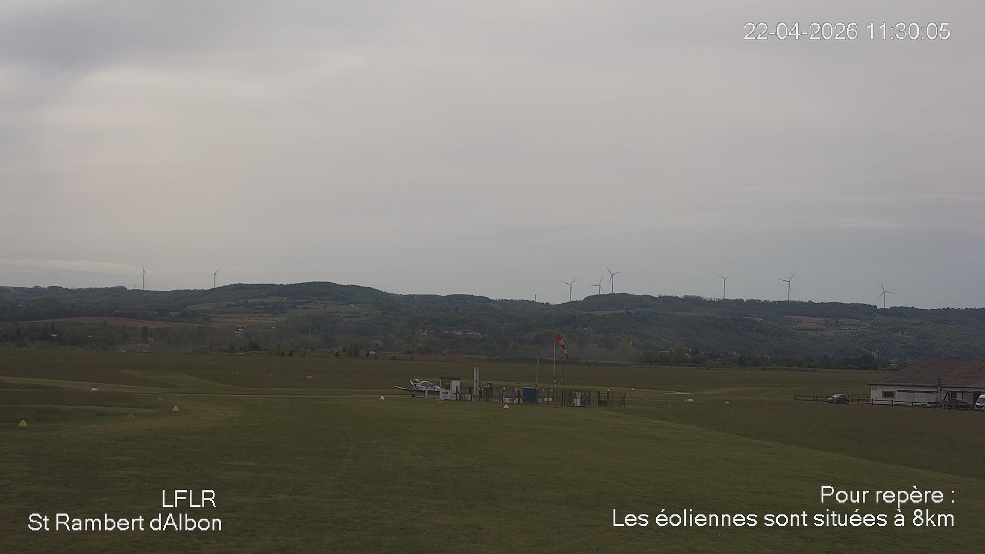 Albon › Est: Aerodrome of Saint-Rambert d'Albon (LFLR)