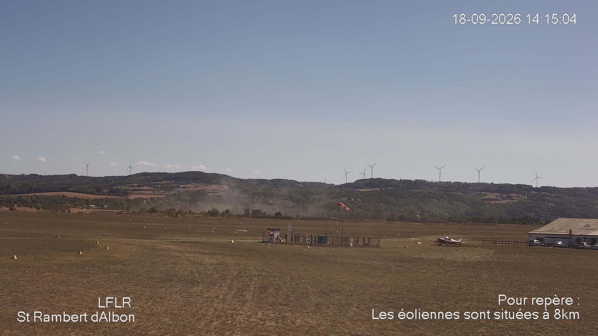 Albon › Est: Aerodrome of Saint-Rambert d'Albon (LFLR)