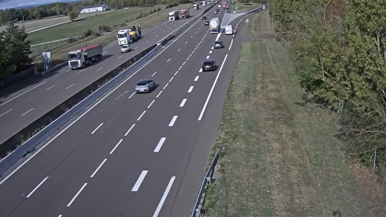 Châtenoy-le-Royal › Nord: Autoroute du Soleil
