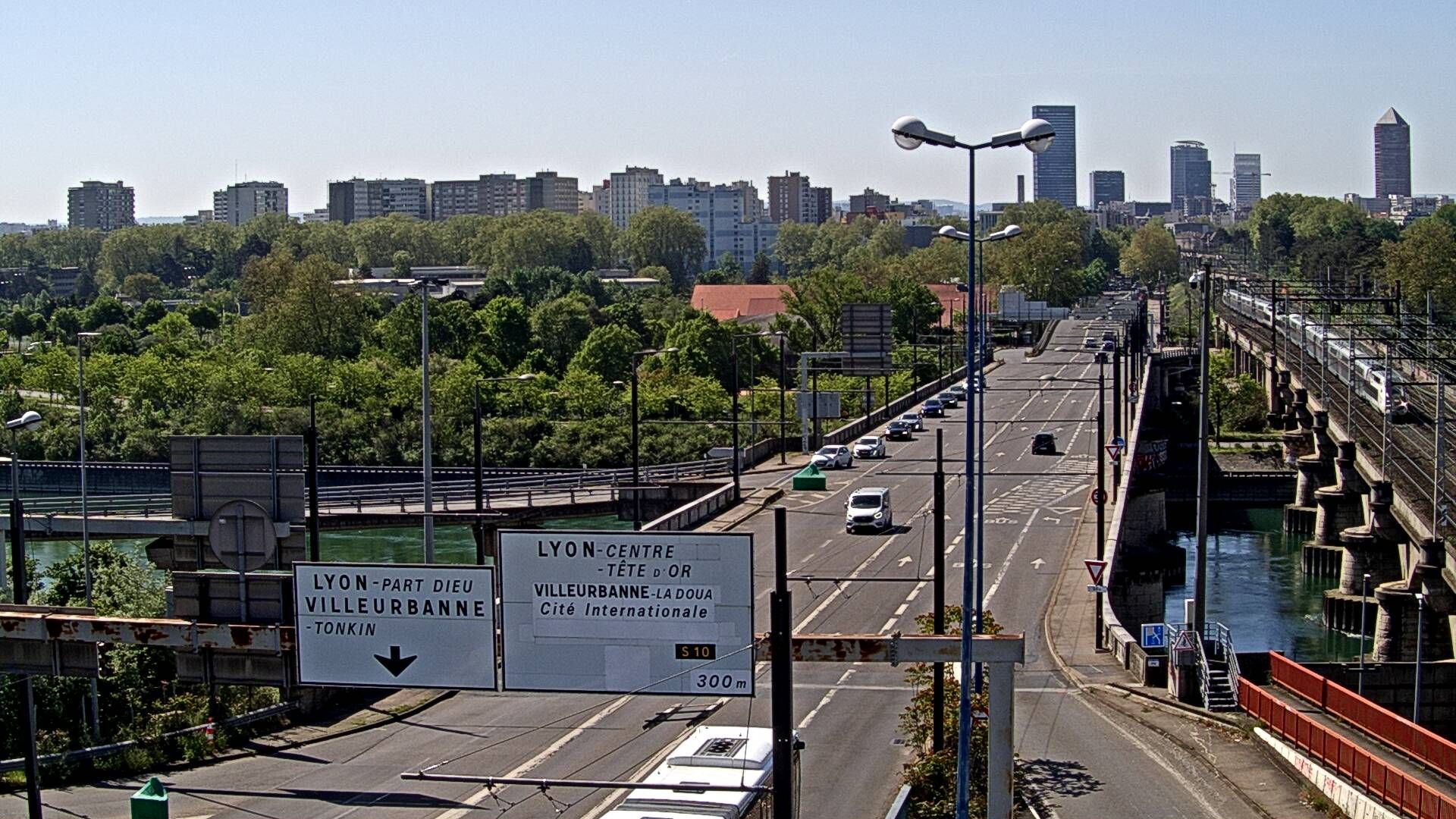 Caluire-et-Cuire › Sud: Pont Raymond Poincaré