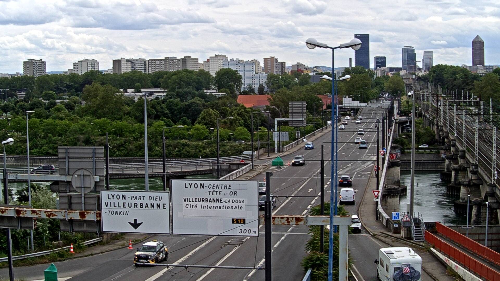 Caluire-et-Cuire › Sud: Pont Raymond Poincaré