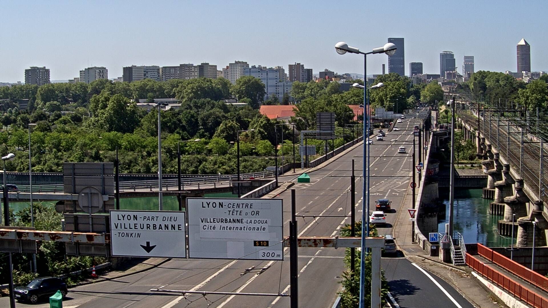 Caluire-et-Cuire › Sud: Pont Raymond Poincaré