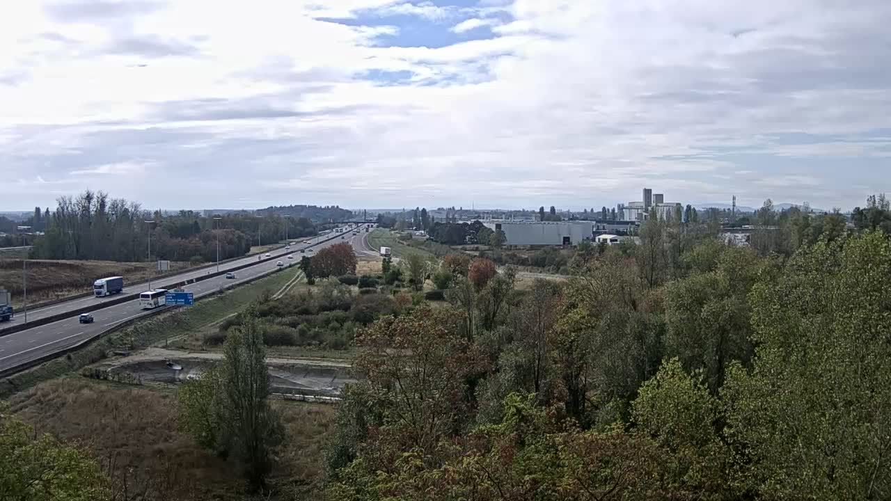 Vignoles: Bifurcation des autoroutes A31 et A6 près de Beaune