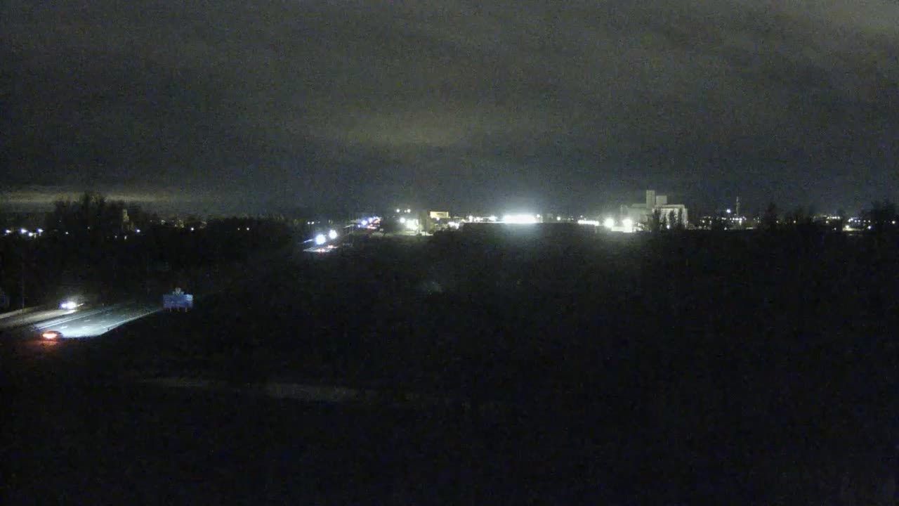 Vignoles: Beaune-Bif. A31 et A6 près de Beaune, vue orientée vers Lyon