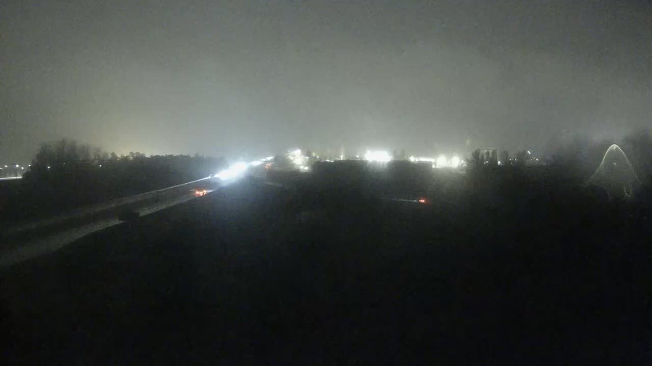 Vignoles: Beaune-Bif. A31 et A6 près de Beaune, vue orientée vers Lyon