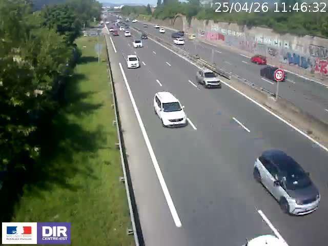 Bron: A43 2+841 sens 1