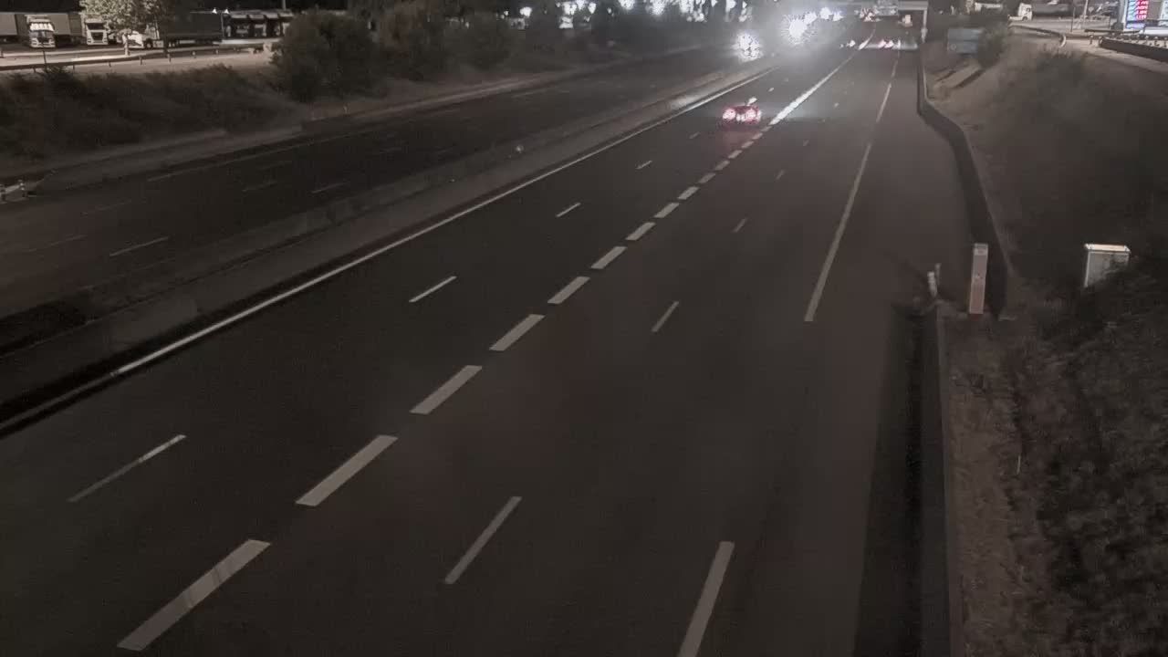 Saint-Priest: Bifurcation A43/A46, près de - vue orientée vers Lyon