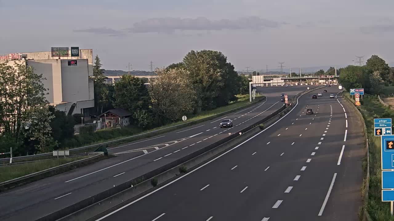 Saint-Maurice-de-Beynost: Le Sermora: Péage de St-Maurice-de-Beynost à l'est de Lyon