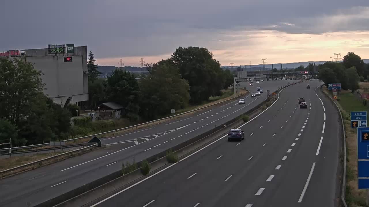 Saint-Maurice-de-Beynost: Le Sermora: Péage de St-Maurice-de-Beynost à l'est de Lyon