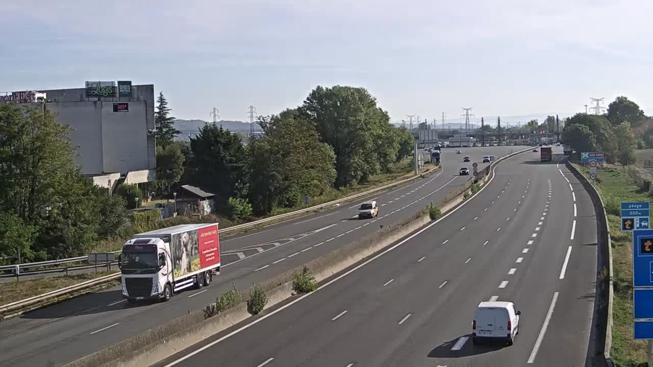 Saint-Maurice-de-Beynost: Le Sermora: Péage de St-Maurice-de-Beynost à l'est de Lyon