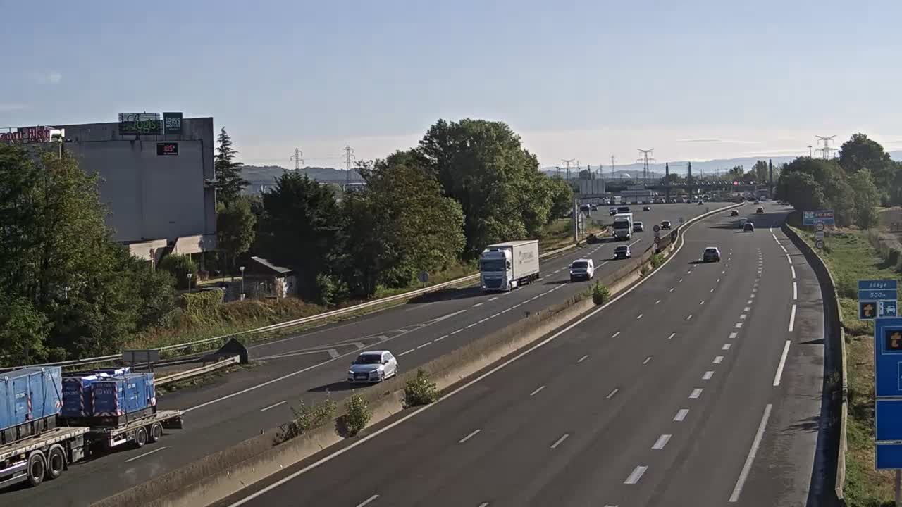 Saint-Maurice-de-Beynost: Le Sermora: Péage de St-Maurice-de-Beynost à l'est de Lyon