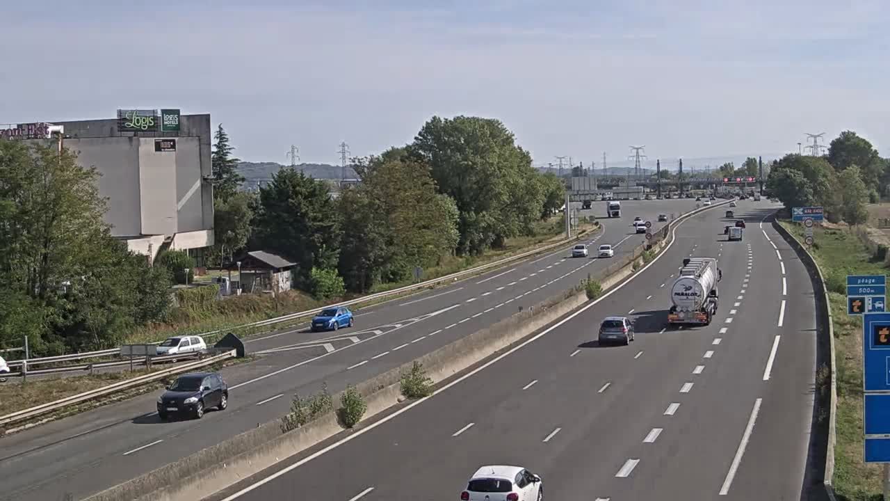 Saint-Maurice-de-Beynost: Le Sermora: Péage de St-Maurice-de-Beynost à l'est de Lyon