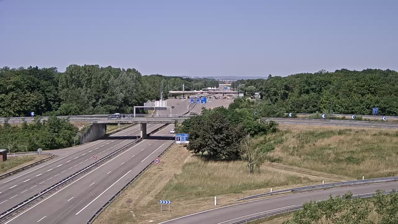 Fauverney: Péage de Crimolois