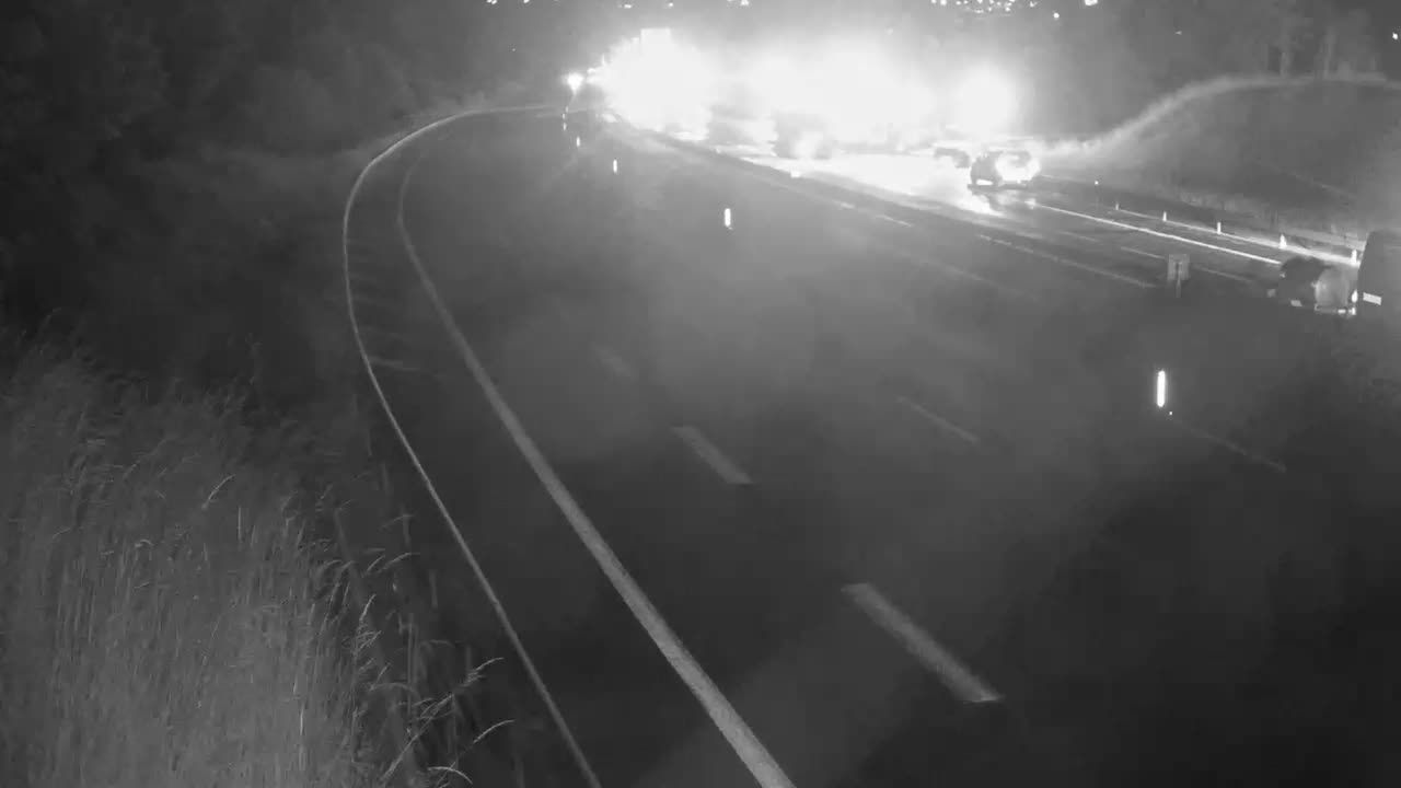 Ceignes: Nantua-A40 près de Nantua, Descente de Maillat, près d'Oyonnax et Nantua, vue orientée vers Mâcon