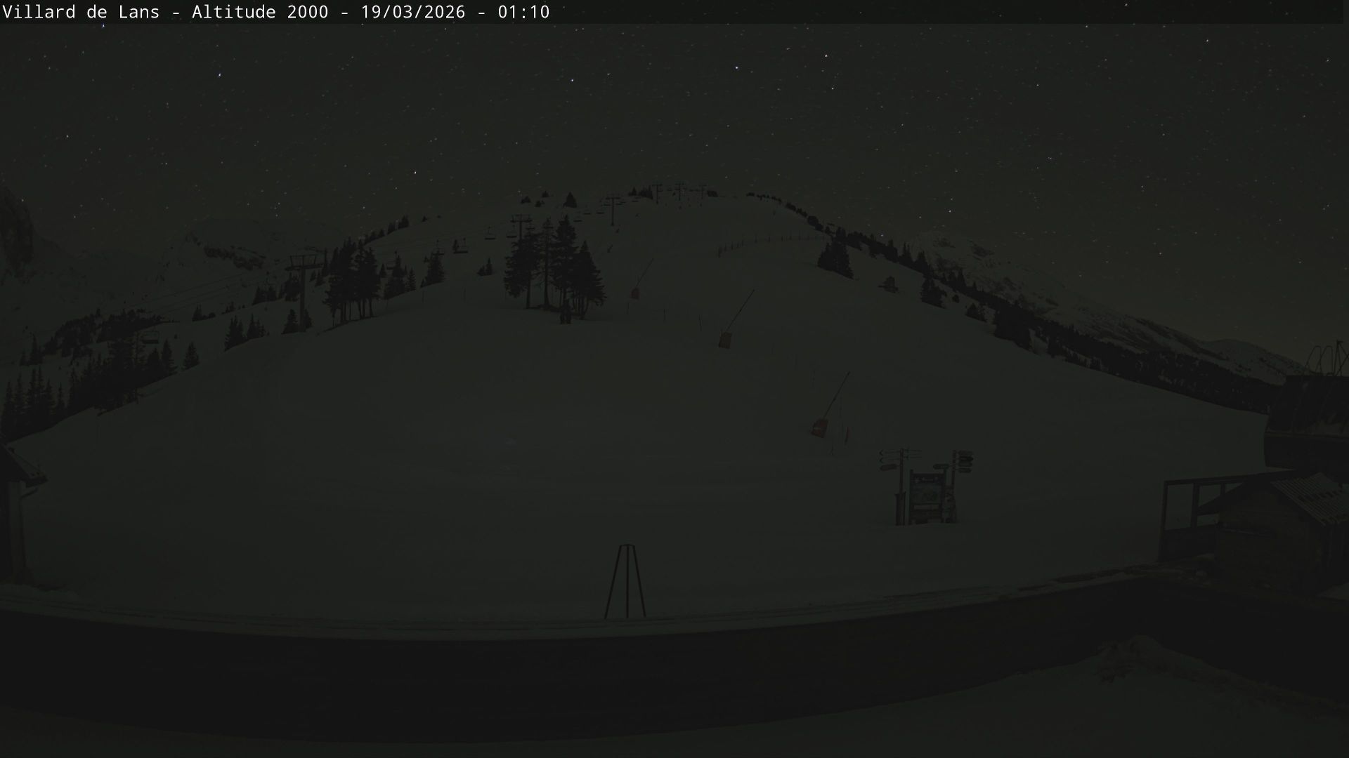 Corrençon-en-Vercors: Villard de Lans-Corrençon en Vercors : Domaine alpin Villard/Corrençon : vue sur pistes depuis restaurant Altitude 2000