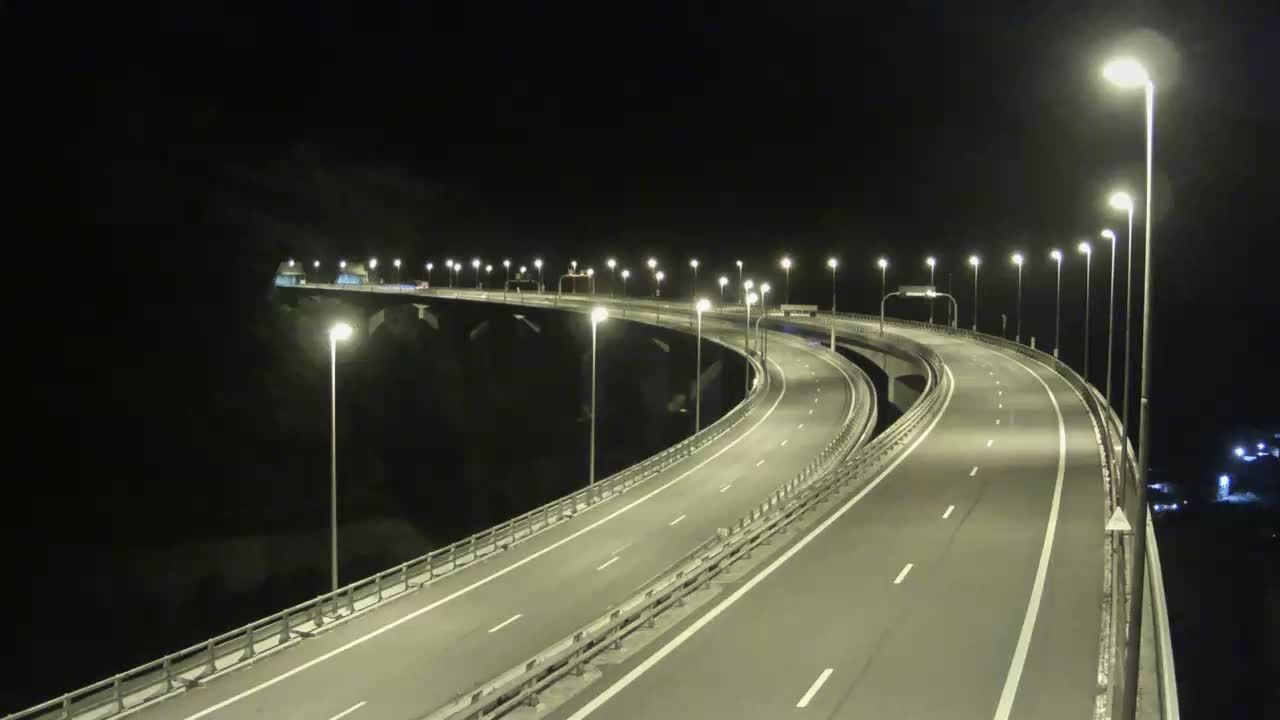 Nantua: A40 près de - Tunnel de Chamoise à proximité de - vue orientée vers Mâcon