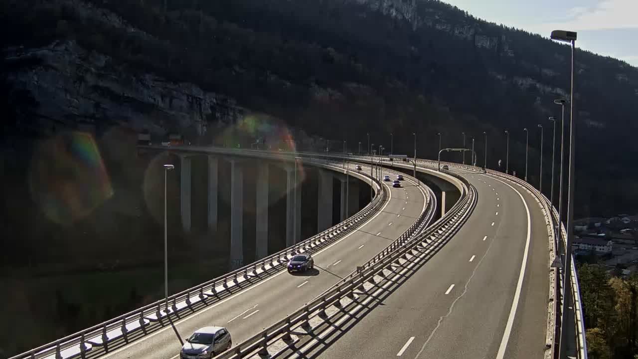 Nantua: Entrée du tunnel de Chamoise