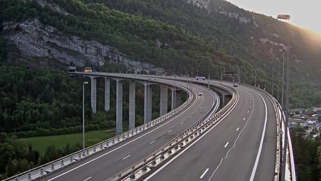 Nantua: Entrée du tunnel de Chamoise