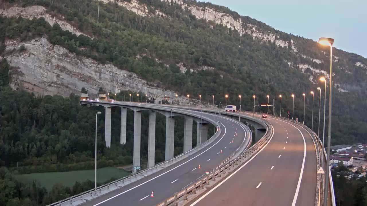 Nantua: Entrée du tunnel de Chamoise