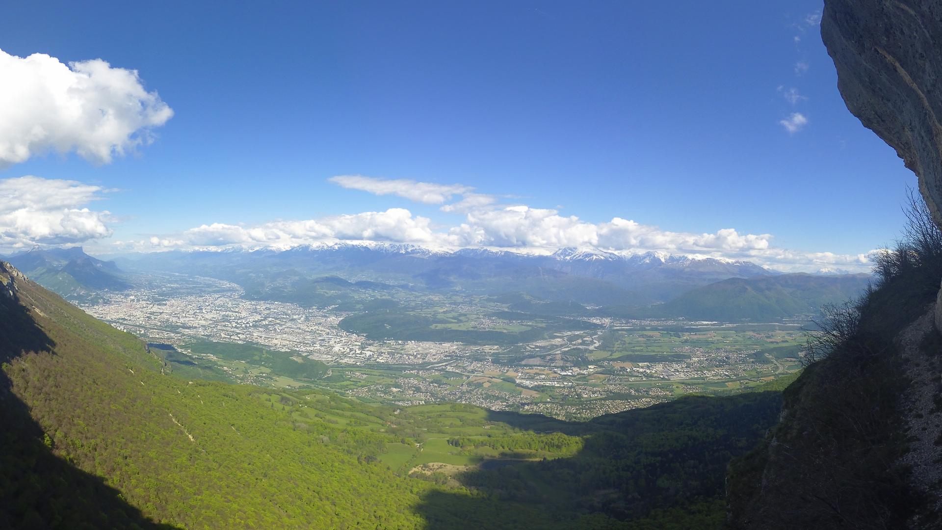 Claix › Est: Moucherotte - Pic Saint-Michel - Grenoble