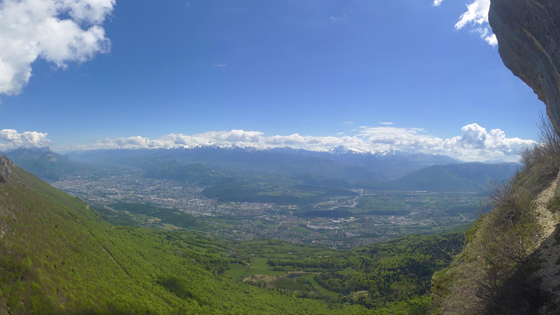 Claix › Est: Moucherotte - Pic Saint-Michel - Grenoble