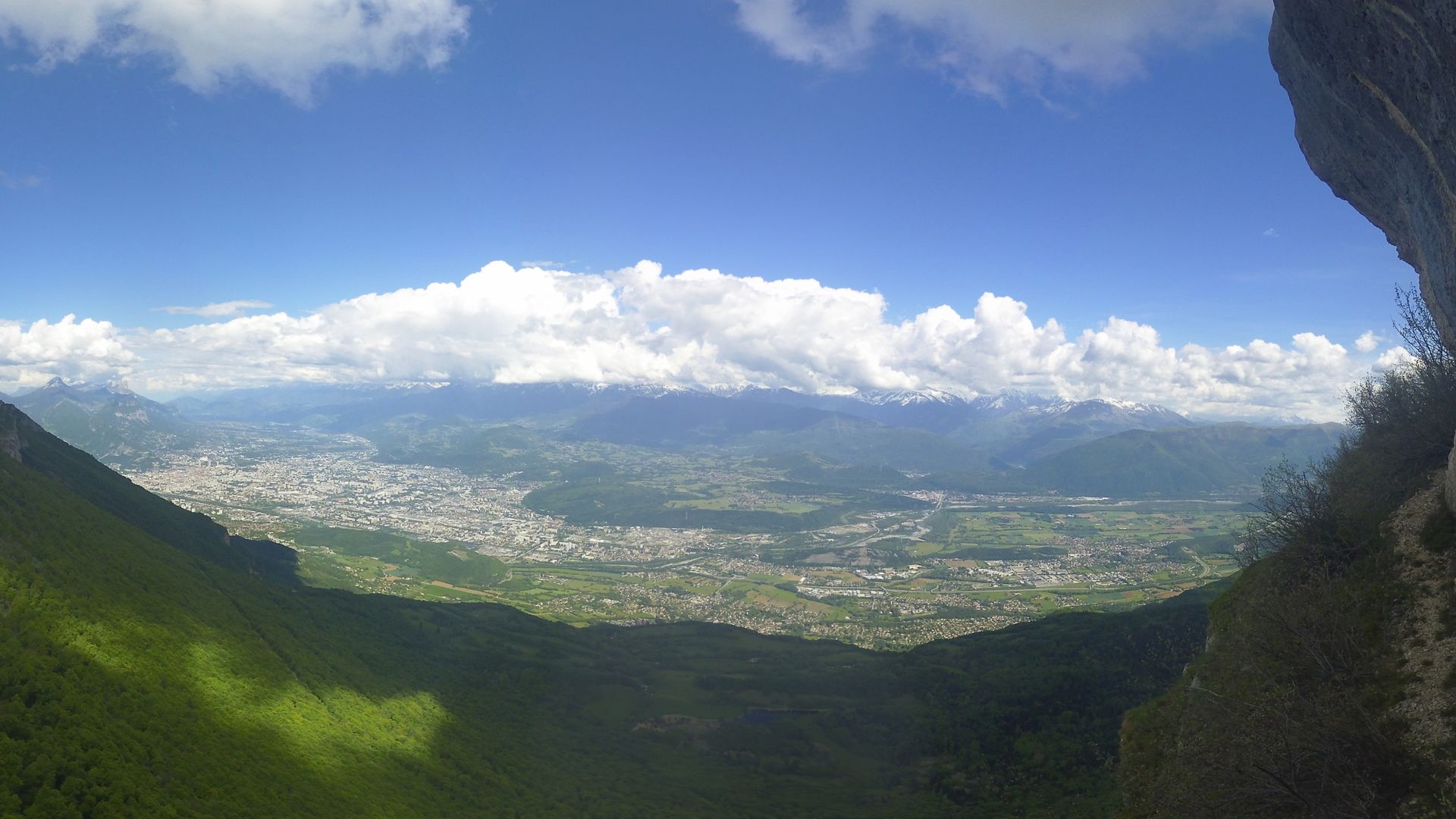 Claix › Est: Moucherotte - Pic Saint-Michel - Grenoble