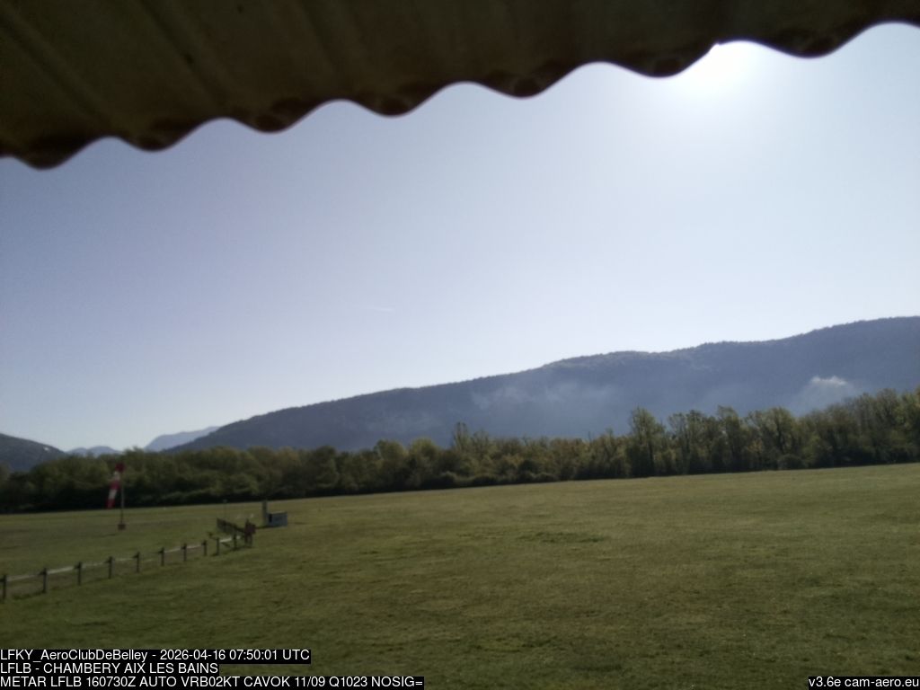 Peyrieu › Est: Aérodrome de Belley - Peyrieu