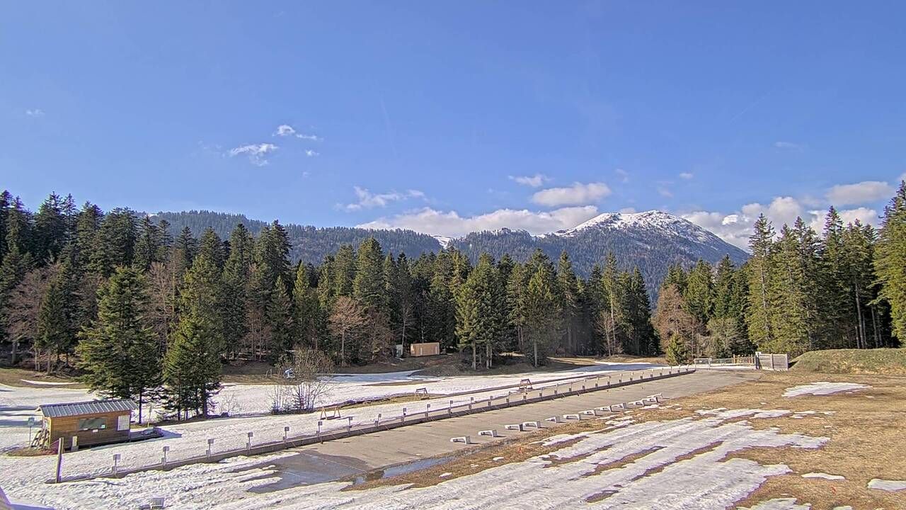 Sarcenas › Sud-est: Stade de Biathlon du Col de Porte