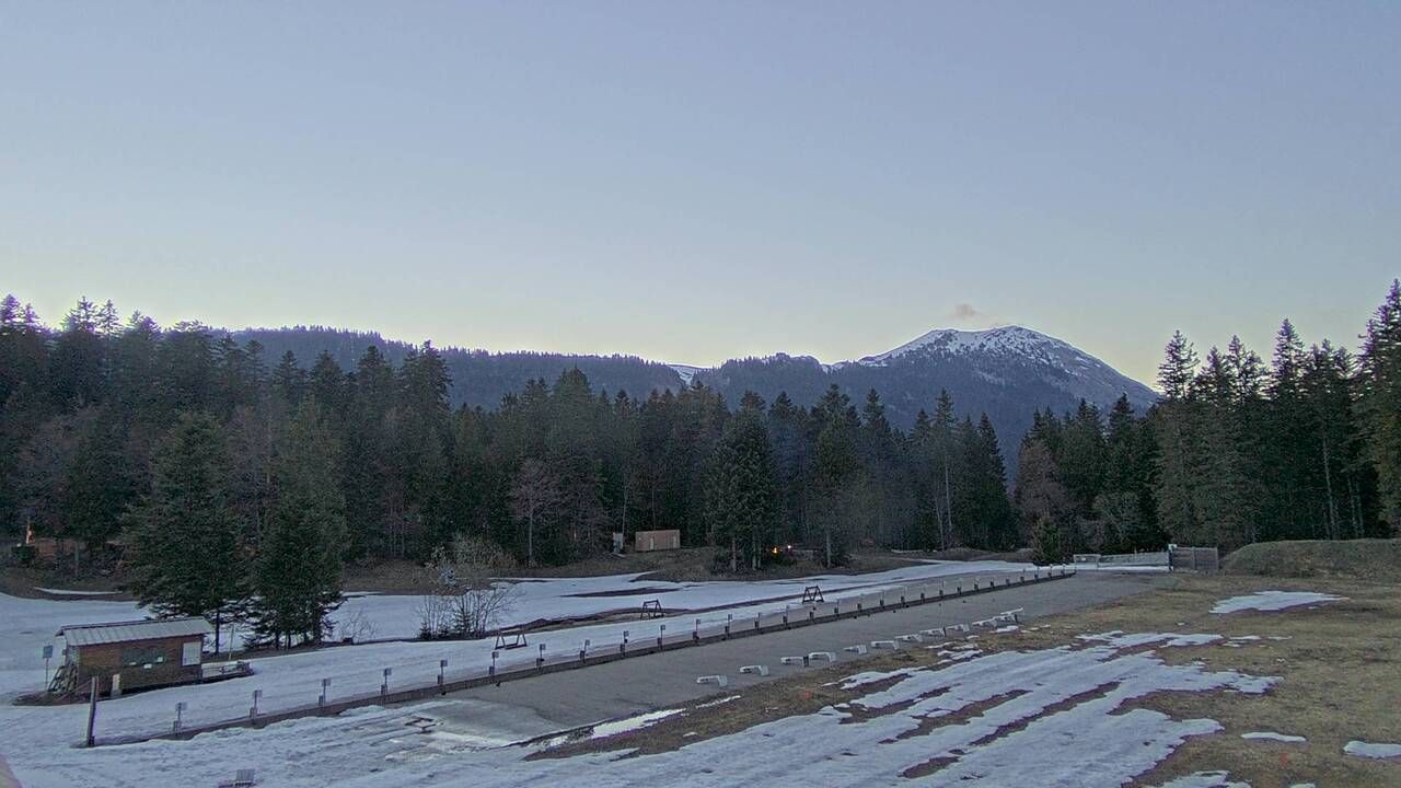 Sarcenas › Sud-est: Stade de Biathlon du Col de Porte