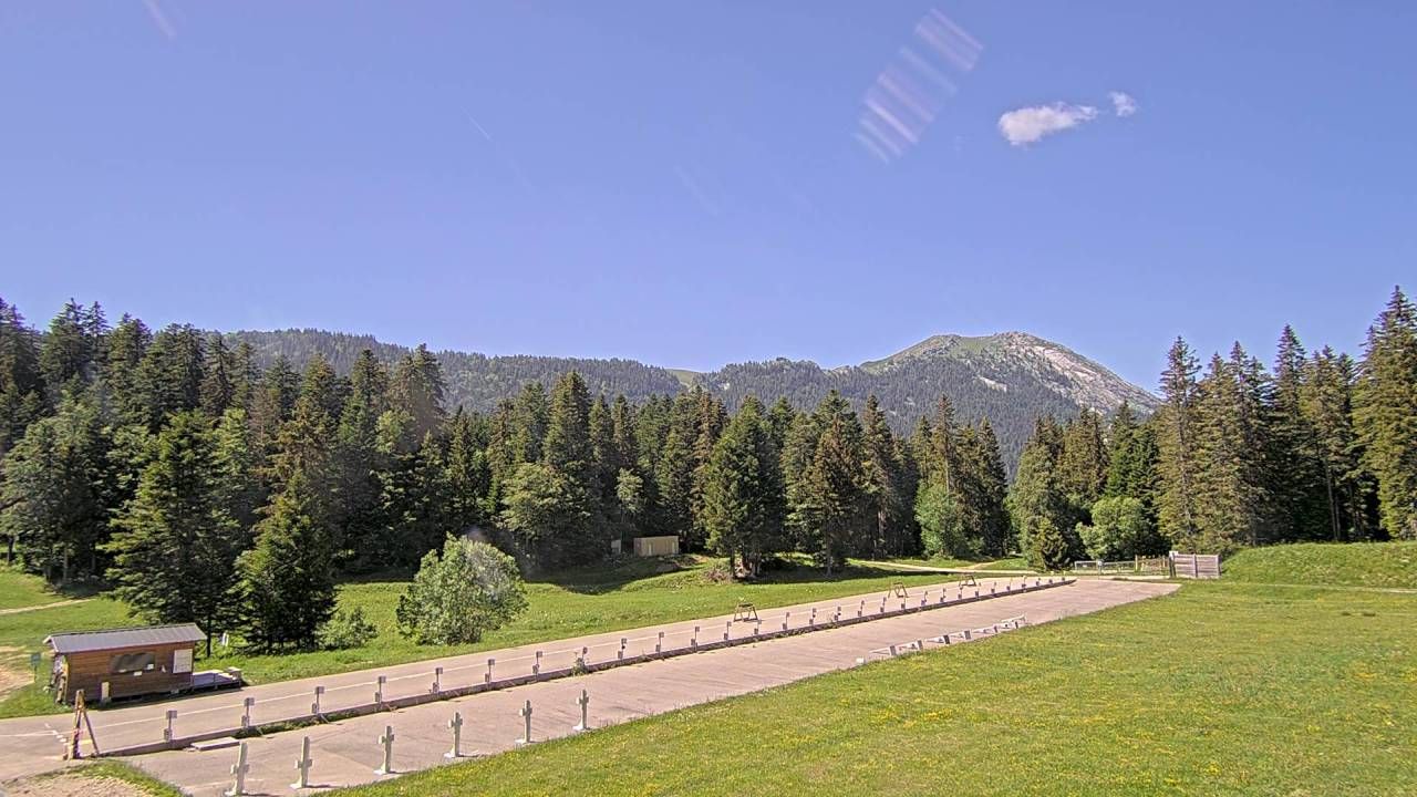 Sarcenas › Sud-est: Stade de Biathlon du Col de Porte