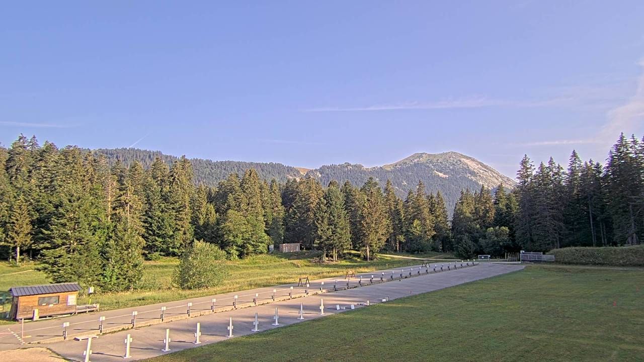 Sarcenas › Sud-est: Stade de Biathlon du Col de Porte