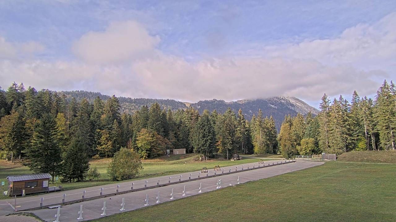 Sarcenas › Sud-est: Stade de Biathlon du Col de Porte