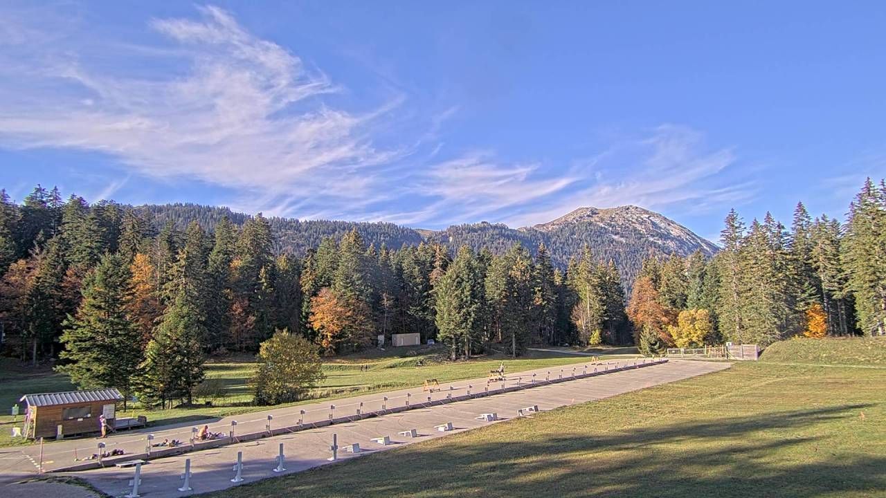 Sarcenas › Sud-est: Stade de Biathlon du Col de Porte