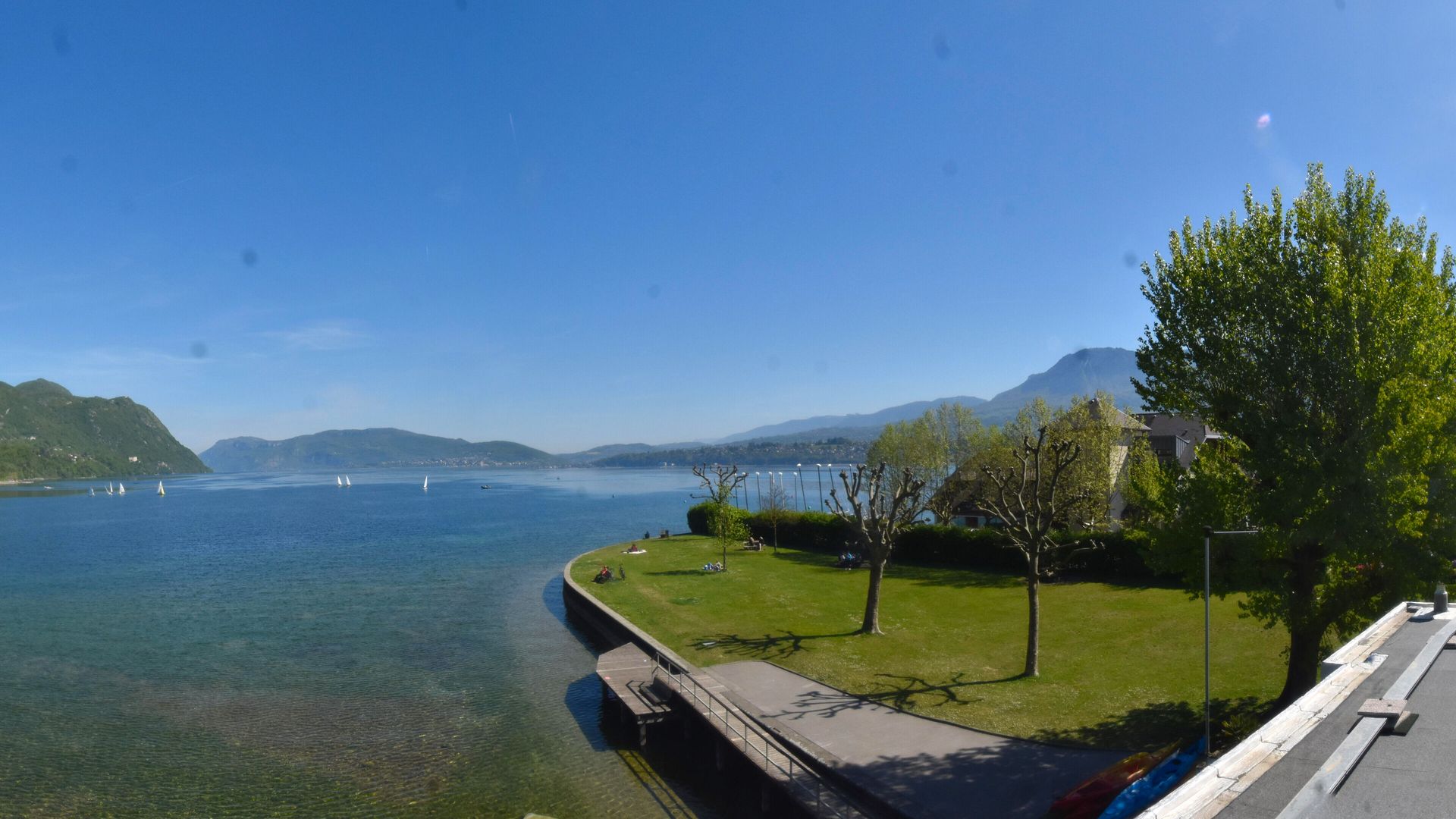 Le Bourget-du-Lac: Plage Municipale Du Bourget Du Lac