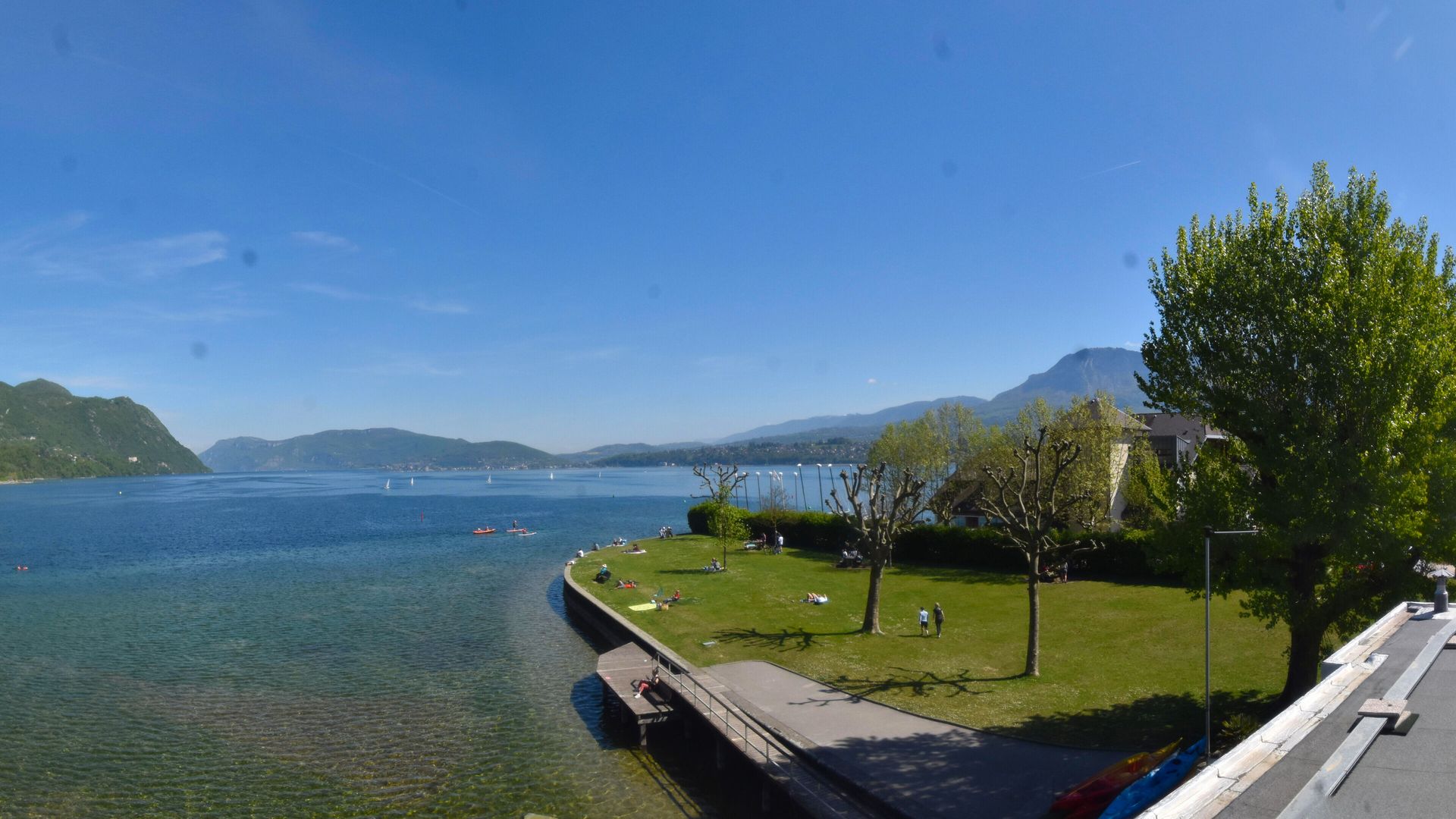 Le Bourget-du-Lac: Plage Municipale Du Bourget Du Lac