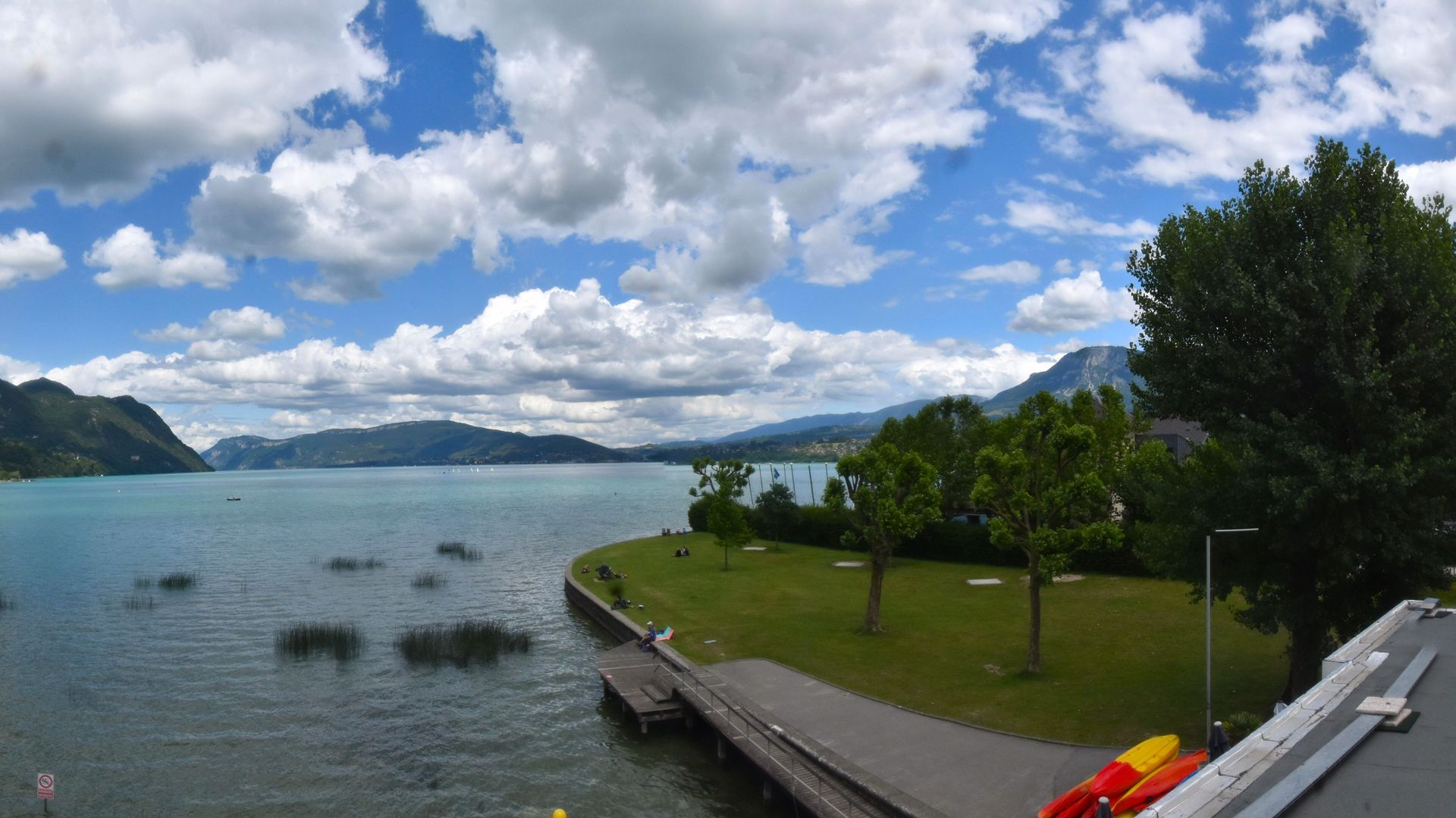 Le Bourget-du-Lac: Plage Municipale Du Bourget Du Lac
