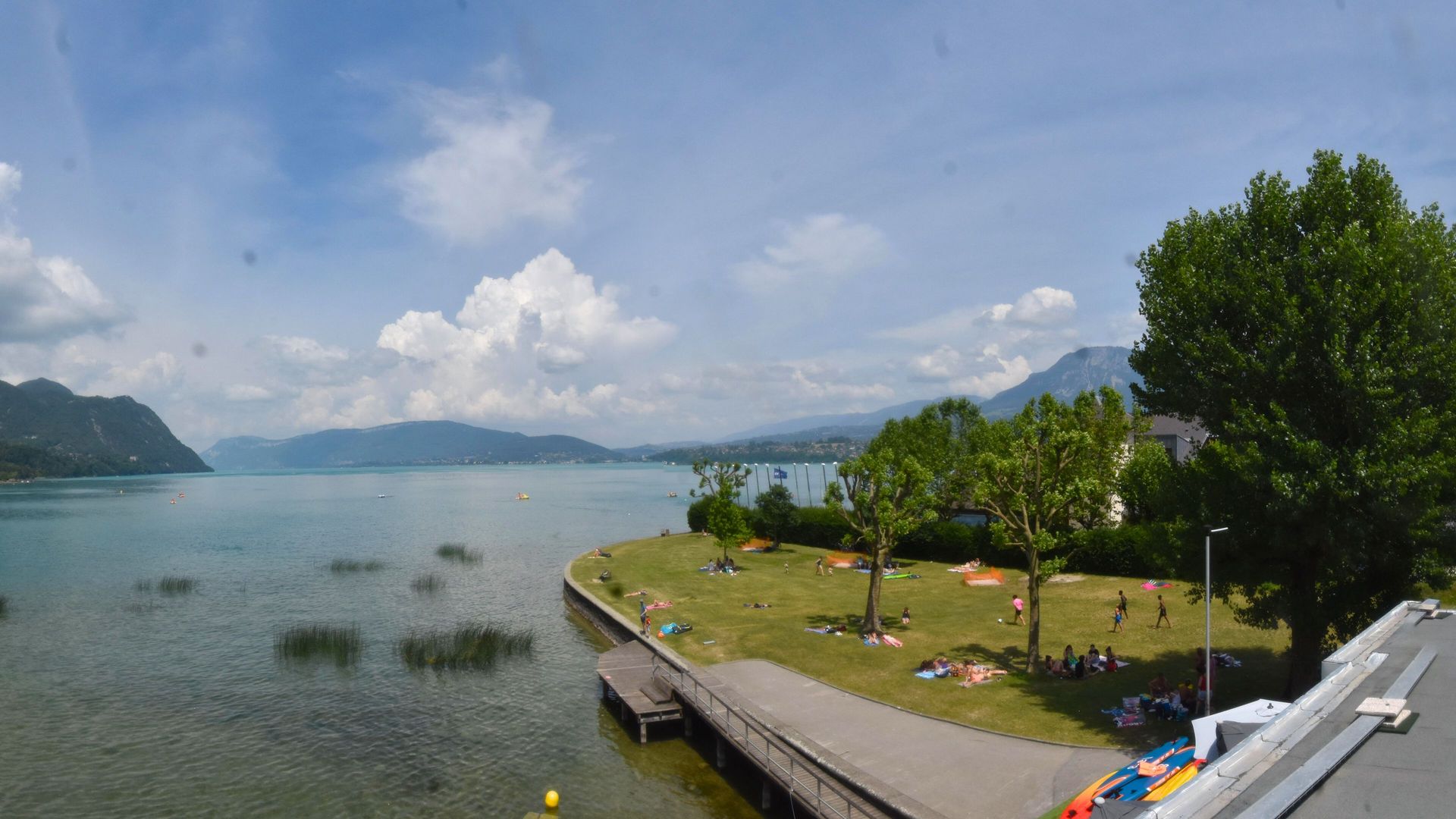 Le Bourget-du-Lac: Plage Municipale Du Bourget Du Lac