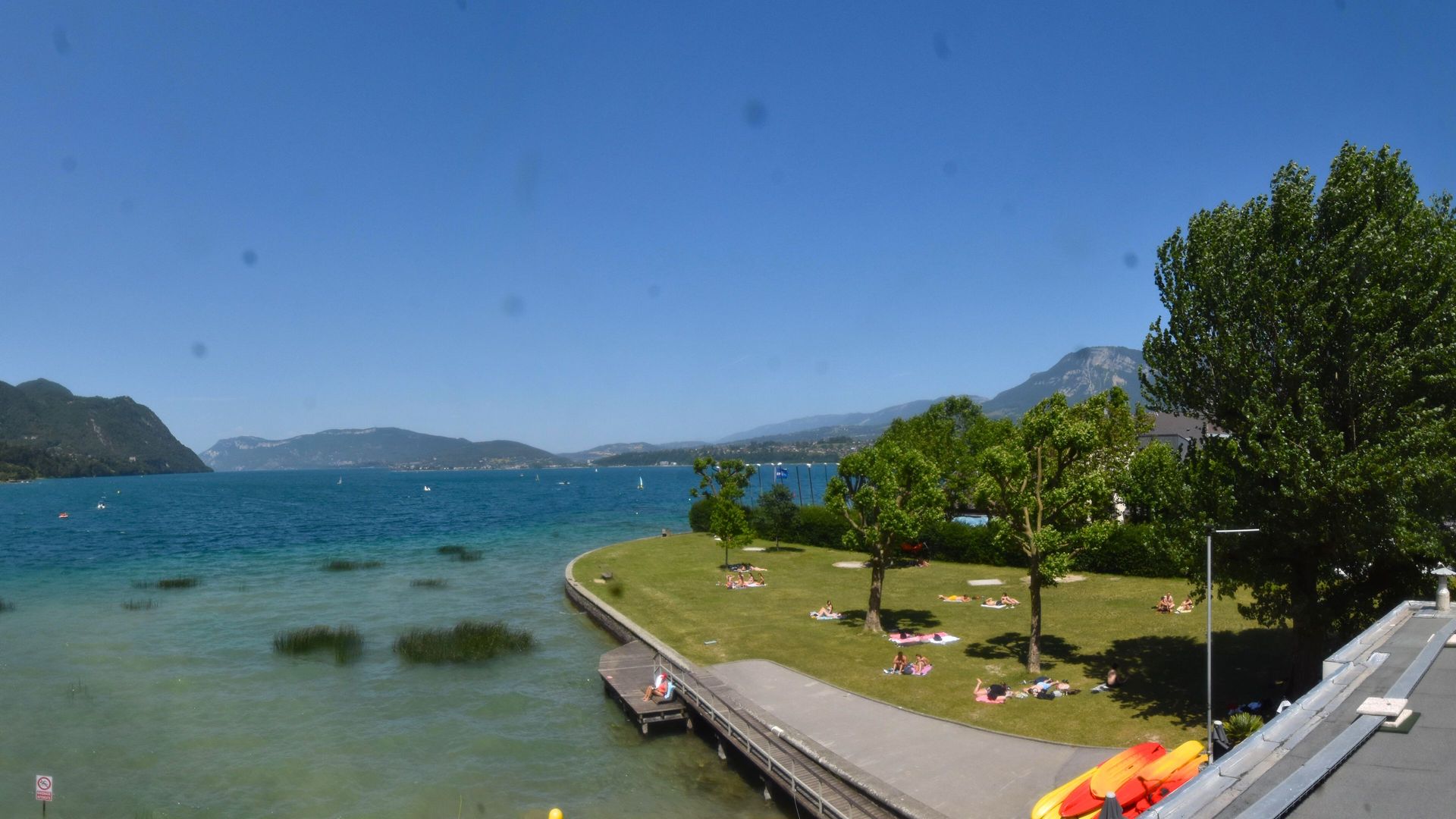 Le Bourget-du-Lac: Plage Municipale Du Bourget Du Lac