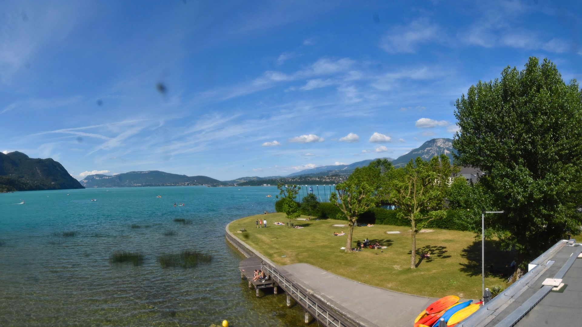 Le Bourget-du-Lac: Plage Municipale Du Bourget Du Lac