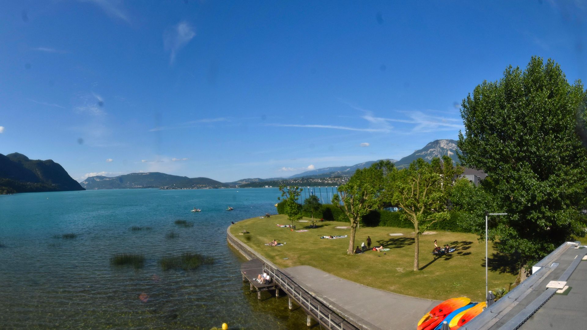 Le Bourget-du-Lac: Plage Municipale Du Bourget Du Lac